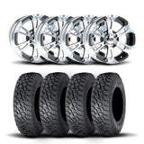 ITP SS212 15" Matte Black Wheels And Tenacity Tires [33x9.5-15]
