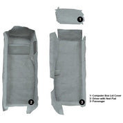 ACC Replacement Carpet Kit For 2001-2004 Chevrolet Corvette Z06 Coupe/Convertible Front Set