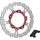 Arlen Ness 14" Left Full Floating Red Rotor Kit 300-003