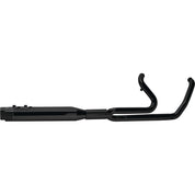 Two Brothers Racing 2-Into-1 Black Full System Comp-S with Ghost Pipe 005-46402-B