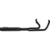 Two Brothers Racing 2-Into-1 Black Full System Comp-S with Ghost Pipe 005-46402-B