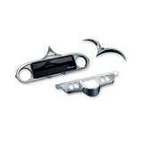 Kuryakyn Chrome Batwing Inner Fairing Dress Up Package Accents Batwing Harley FL
