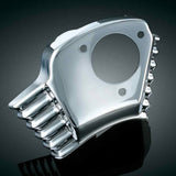 Harley FLHTC Classic 2008-2013Throttle Servo Motor Cover Chrome by Kuryakyn