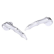 Kuryakyn Zombie Rear Saddlebag Latch Handles Chrome 14-18 Harley Touring Bagger