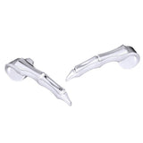 Manijas de pestillo para alforja trasera Kuryakyn Zombie cromadas para Harley Touring Bagger 14-18