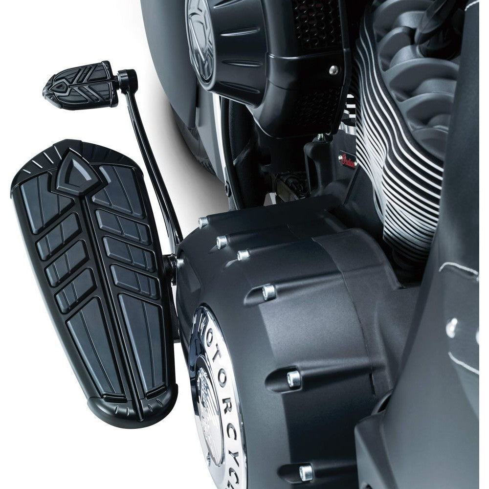 Kuryakyn Spear Driver Floorboard Inserts for Indian Black