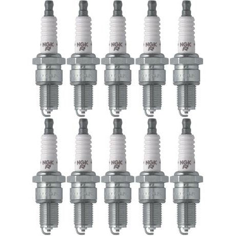 Set of 10 NGK Standard Spark Plugs Arctic Cat AC 120 2008-2007 Engine 120cc