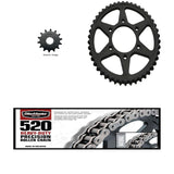 520H Heavy-Duty Chain, Front & Rear Sprocket Kit KAWASAKI KLE650A Versys 08-16