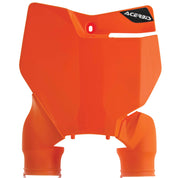 Acerbis 16 Orange Raptor Front Number Plate for KTM - 2527425226