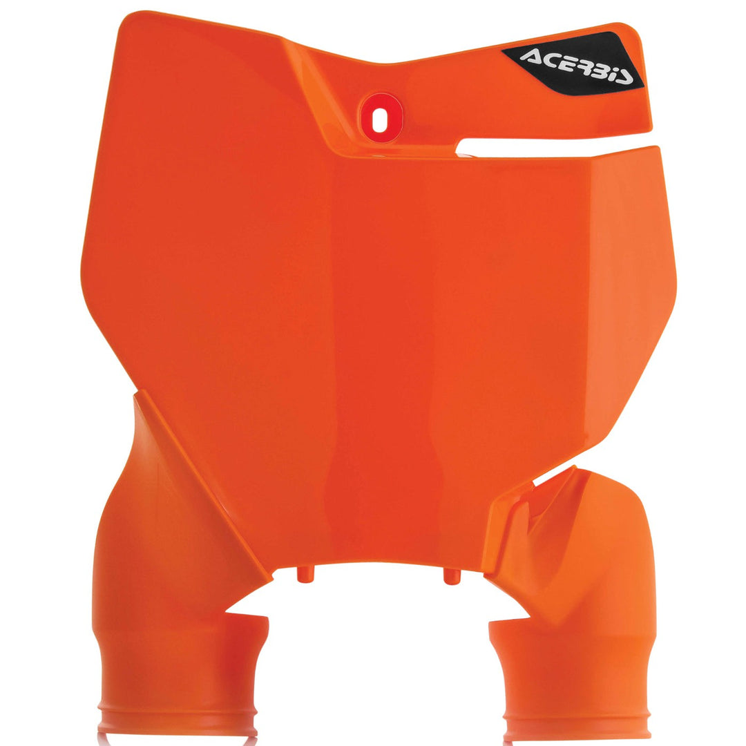 Acerbis 16 Orange Raptor Front Number Plate for KTM - 2527425226