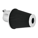 Kit de filtro de aire Monster Sucker sin cubierta cromado Arlen Ness 81-001