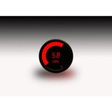 Intellitronix Speedometer/Tachometer Combo in Black Bezel with Programmable Memory - Red