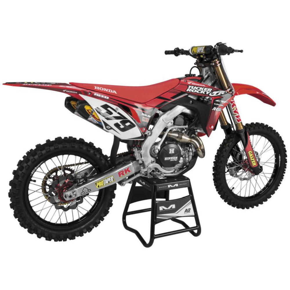 FMF Factory 4.1 RCT Dual Muffler Full Exhaust System w/MegaBomb Header Blue