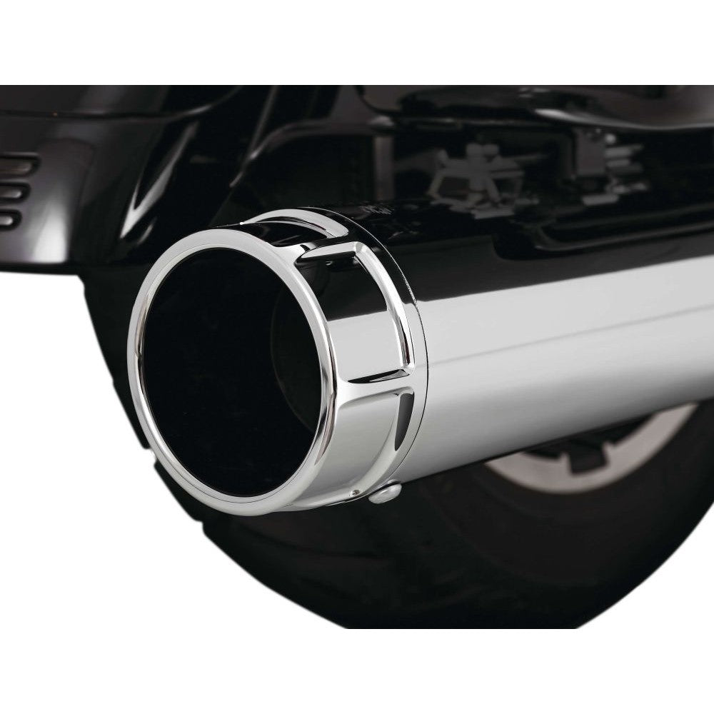 Vance And Hines Torquer 450 Slip On Exhaust 4.5in Chrome With Fuelpak FP3