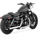 Escape Vance & Hines Straightshots HS Slip-On cromado con Fuelpak FP3