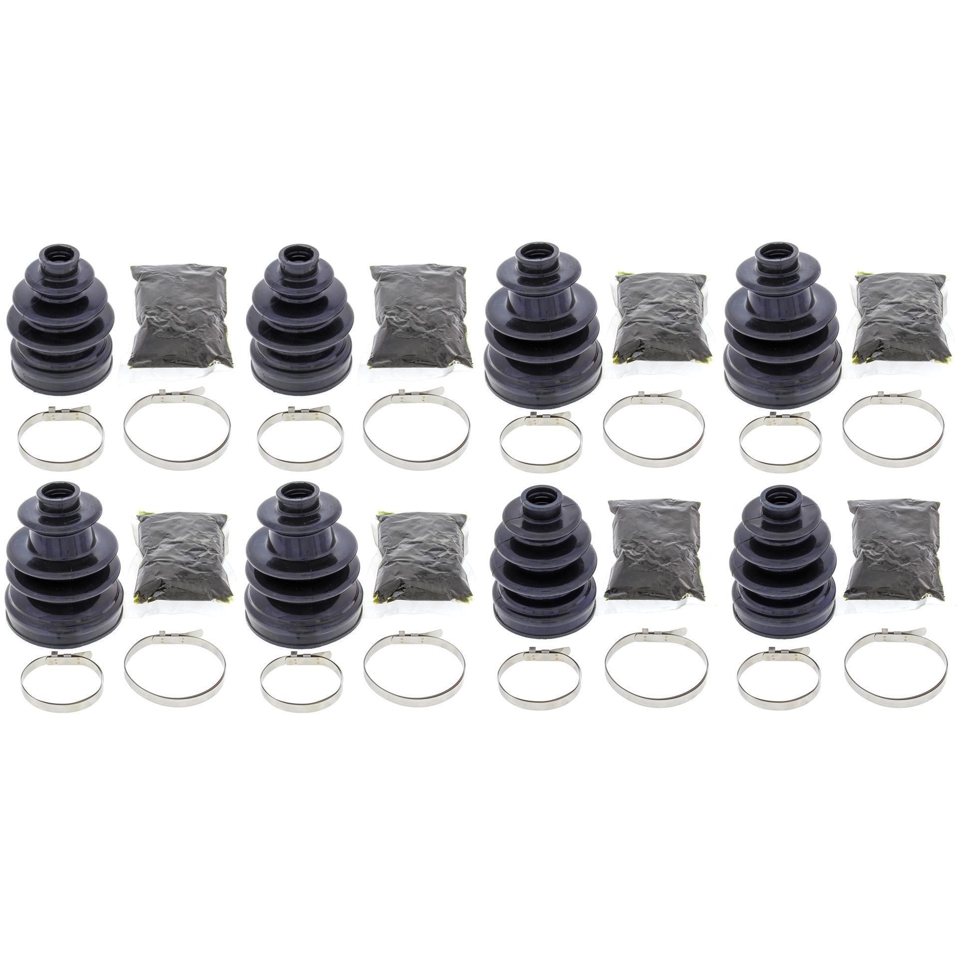 Complete Front & Rear Inner & Outer CV Boot Repair Kit Outlander 500 EFI 15