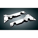 KURYAKYN CHROME PASSENGER FLOORBOARD SIDECOVERS 2001-2016 HONDA GOLD WING GL1800