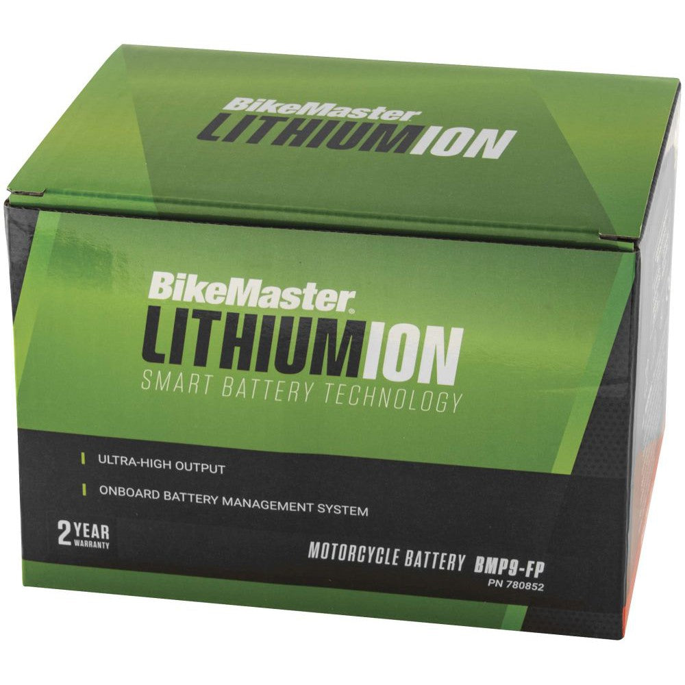 BikeMaster Lithium-Ion 2.0 Battery For Suzuki LT-Z250 Quadsport 2004-2011 Black