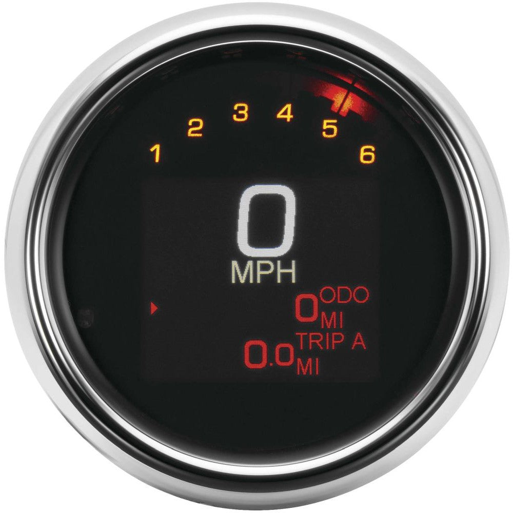 Dakota Digital MLX Series Gauge 3-3/8" Chrome - MLX-3000