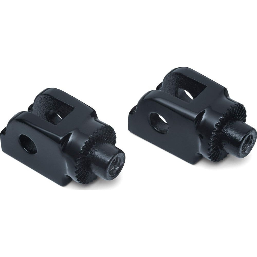 Kuryakyn Peg Adaptors Splined Black