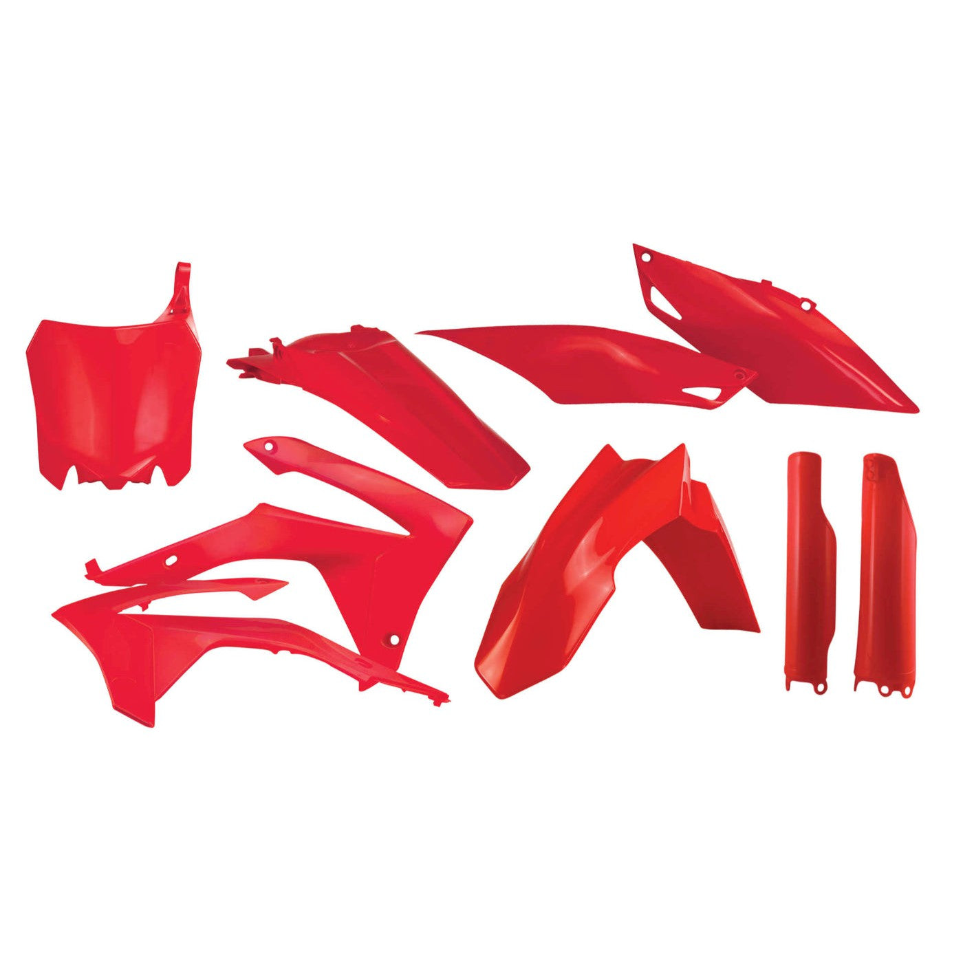 Acerbis Red Full Plastic Kit for Honda - 2314410227