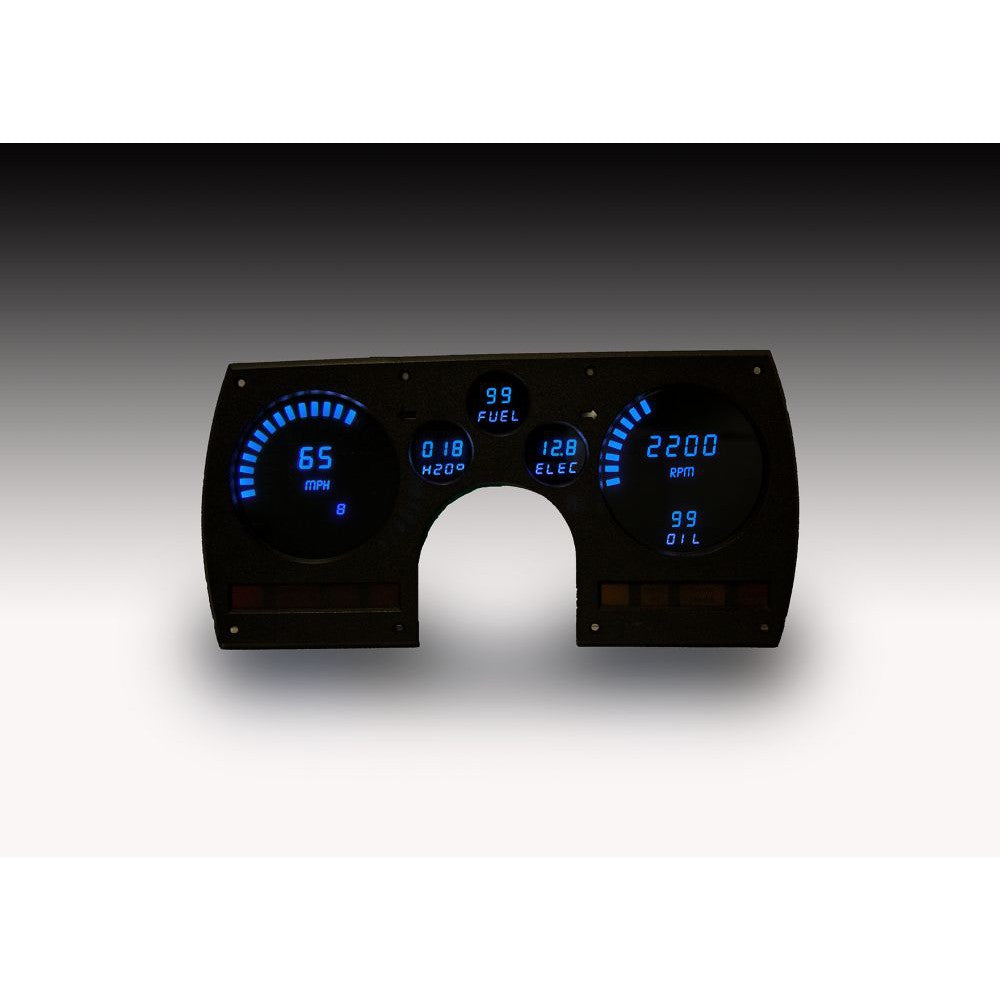 Intellitronix 1982-1990 Camaro LED Digital DP4003 - Blue