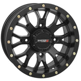 System 3 ST-3 Simulated Beadlock Matte Black Wheel 14x7 4/110 5+2 (+30mm)