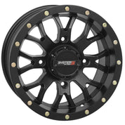 System 3 ST-3 Simulated Beadlock Matte Black Wheel 15x7 4/156 5+2 (+40mm)
