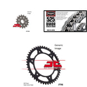 525 BMOR Chain Natural, Front & Rear Sprocket Kit for BMW F800 GS 2008-2013