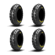 Full Set Of Maxxis RAZR2 Bias (6 Ply) ATV Tires 22x7-10 (4)