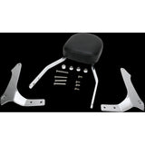 Cobra Sissy Bar 17" With Freedom Pad Chrome - 02-5265