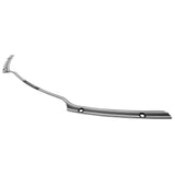 Arlen Ness Black 10 Gauge Billet Windshield Trim Harley FLTR Road Glide '15-'18