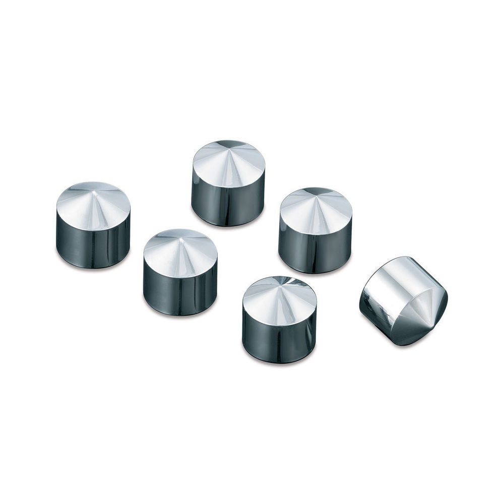 KURYAKYN CHROME ROCKER BOX BOLT COVERS 1999-2017 HARLEY DAVIDSON TWIN CAMS 8693