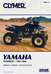 CLYMER M487-5 REPAIR MANUAL Yamaha Warrior 1987-2004