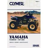 CLYMER M487-5 REPAIR MANUAL Yamaha Warrior 1987-2004