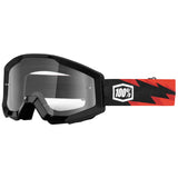 100% Gen1 Strata Goggles Slash with Clear Lens - 50400-076-02