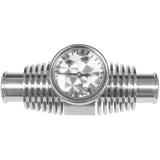 Modquad Radiator Inline Temp Gauge 3" Polished