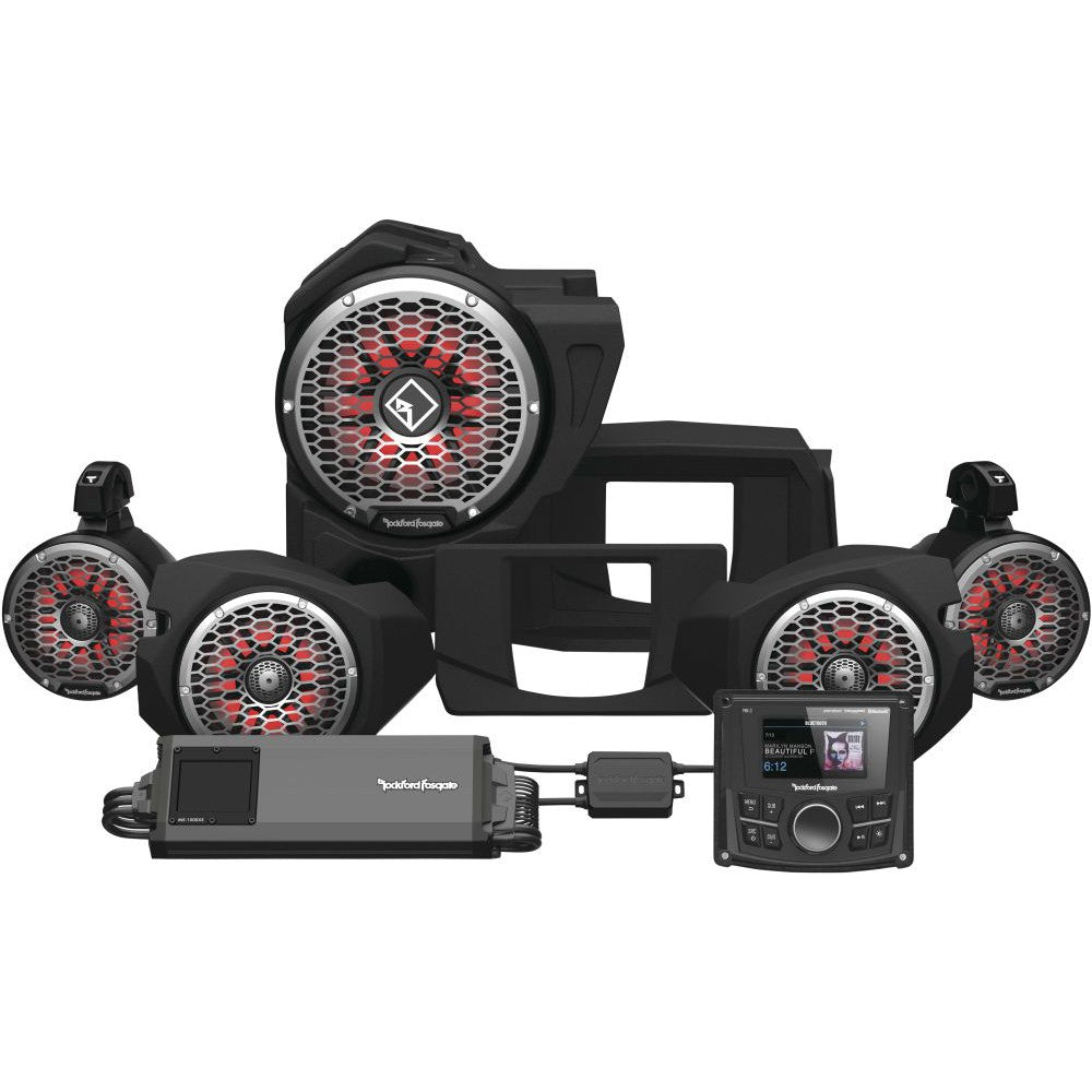 Rockford Fosgate Audio Kit Stage 5 Black RZR14-STG5