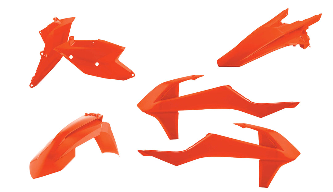 Acerbis 16 Orange Standard Plastic Kit for KTM - 2634065226