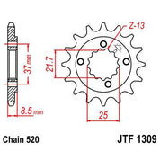 Front & Rear Sprocket Kit for HONDA TRX400 EX Sportrax 05-08 JT Sprockets