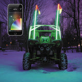 Faro LED XK Glow de 2.ª generación, doble, de 48" - XK-WHIPB-ADV