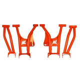 Brazos de control traseros High Lifter, superiores e inferiores, color naranja, para modelos Polaris HDRA-RNG1-O
