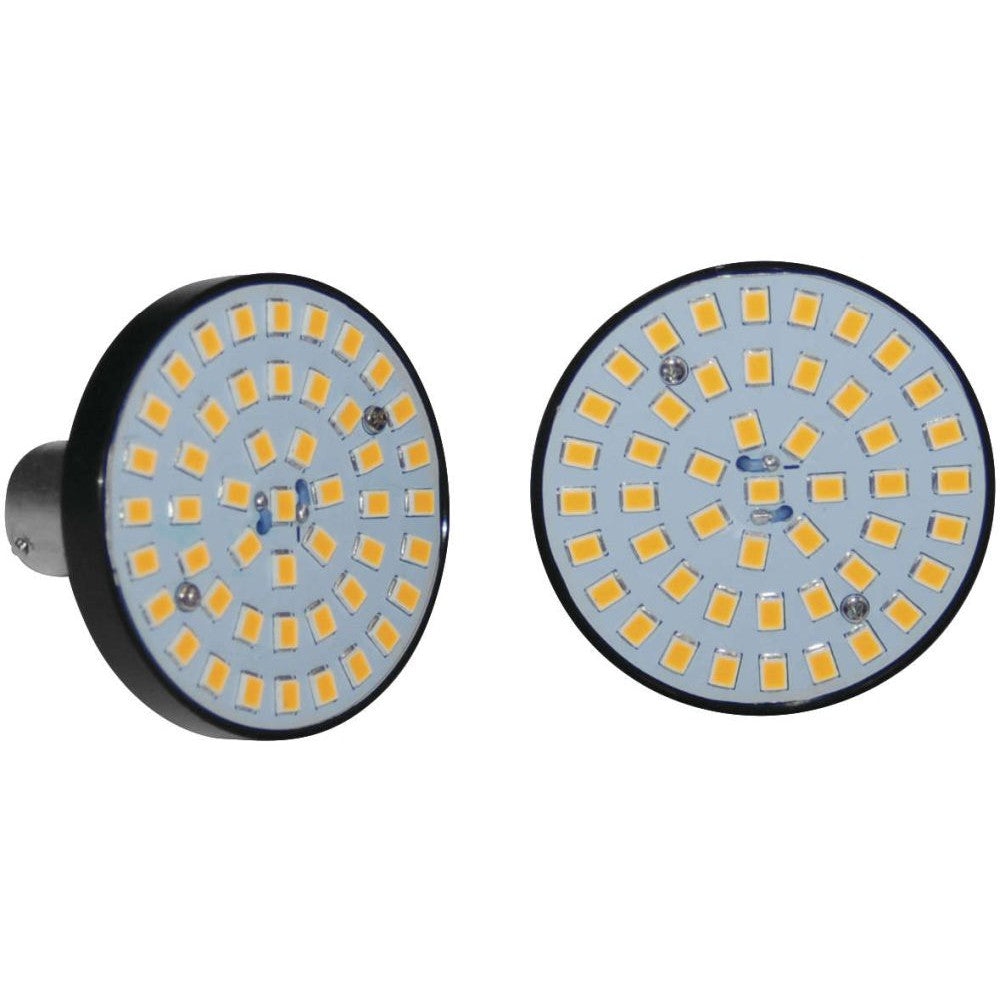 Letric Lighting Switchback Turn Signal Inserts White/Amber 1157