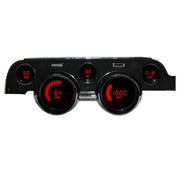 Intellitronix 1967-1968 Ford Mustang LED Digital DP7002 - Red