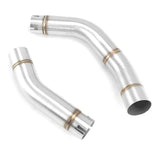 Lextek Exhaust Link Pipe Stainless Steel - LNKPP052