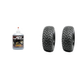 Set of 2 DURO DI-K541 Rear Tires 16x8-7 2-ply with QUADBOSS Sealant