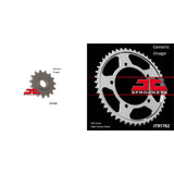 Kit de piñón delantero y trasero para Street TRIUMPH 600 Speed ​​Four 2003-2005