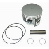 WSM Piston Kit For Yamaha 115 - 225 Hp 92-09 Port .020 Over Platinum