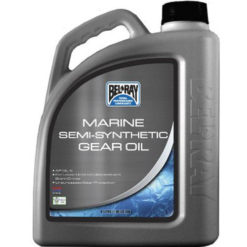 BEL-RAY 99740-BT4 Marine Semi Synthetic Gear Oil 4 Liter Bottle
