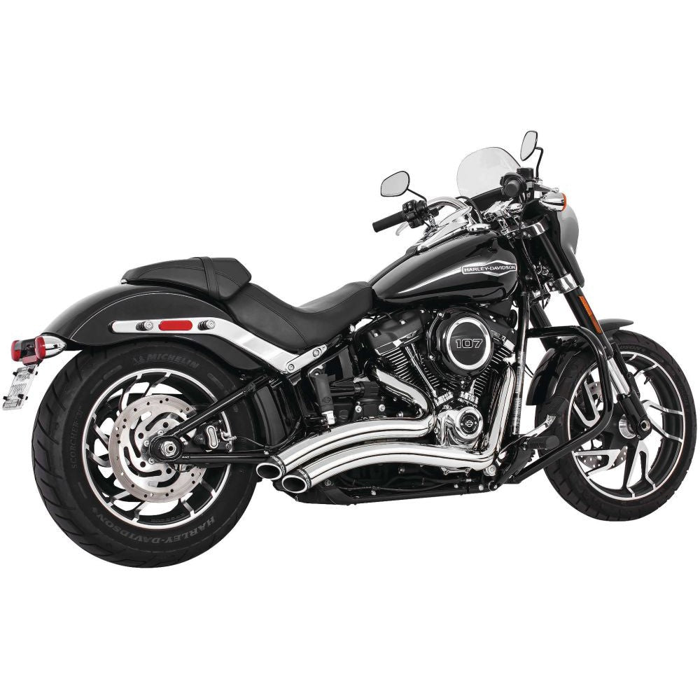 Freedom Performance Sharp Curve Radius Exhaust Chrome/Black - HD00702